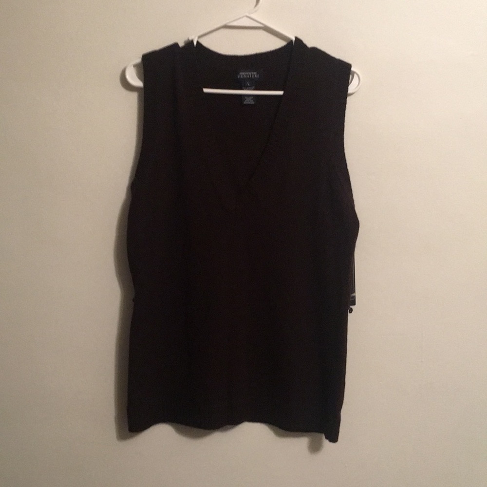 NWT Jones New York Signature sweater vest